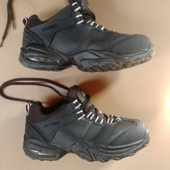 Harley Davidson Womens Size 8 Wide Black CSA Steel Toe Work Shoes Boots - Picture 4 of 15